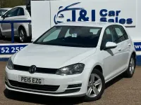 Used VW Golf VII Match 122 HP (89 kW) 2015 White Hatchback