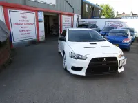 Used Mitsubishi Lancer 354 HP (260 kW) 2008 White Sedan