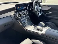 Used Mercedes C220 AMG line 194 HP (142 kW) 2021 White Cabriolet