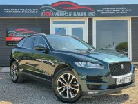 Used Jaguar F-Pace Portfolio 300 HP (220 kW) 2017 Green SUV