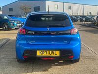 Used Peugeot e-208 Premium 98 kW (134 HP) 2021 Blue Hatchback
