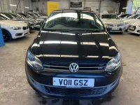 Begagnad VW Polo SE 2011 Svart Halvkombi