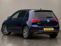 Used VW Golf VII SE 110 HP (80 kW) 2018 Blue Hatchback