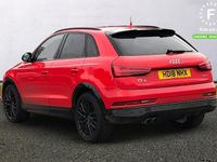 Begagnad Audi Q3 Black Edition 150 HK (110 kW) 2018 Röd SUV