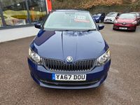 Used Skoda Fabia 60 HP (44 kW) 2017 Blue Hatchback