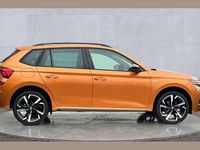 New Skoda Kamiq Monte Carlo 116 HP (85 kW) 2025 Phoenix orange metallic SUV