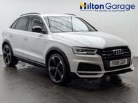 Used Audi Q3 Black Edition 180 HP (132 kW) 2018 White SUV