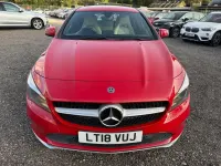 Used Mercedes CLA180 2018 Red Coupe