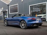Used Jaguar F-Type R-Dynamic 450 HP (330 kW) 2020 Blue Cabriolet