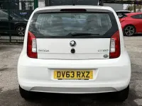 Used Skoda Citigo Elegance 75 HP (55 kW) 2013 White Hatchback