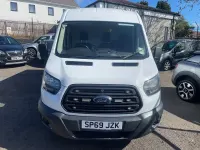 Used Ford Transit 170 HP (125 kW) 2019 White Van