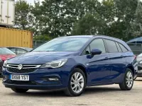 Used Vauxhall Astra S 105 HP (77 kW) 2018 Blue Estate