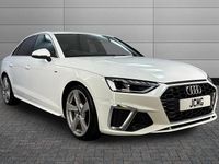 Used Audi A4 S-Line 147 HP (108 kW) 2022 White Sedan