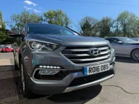 Used Hyundai Santa Fe Premium SE 197 HP (144 kW) 2016 Silver SUV