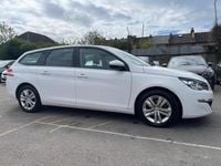 Used Peugeot 308 Active 130 HP (95 kW) 2016 White Estate