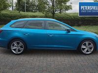 Used Seat Leon FR 125 HP (91 kW) 2016 Blue Estate