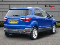 Used Ford Ecosport Zetec 123 HP (90 kW) 2016 Blue SUV