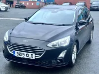 Used Ford Focus Zetec 120 HP (88 kW) 2019 Black Estate