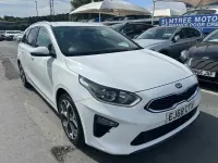 Used Kia Ceed Sportswagon Turbo 114 HP (83 kW) 2018 White Estate