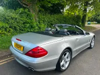 Used Mercedes SL350 247 HP (181 kW) 2003 Silver Cabriolet