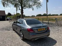 Used Mercedes E220 AMG line 194 HP (142 kW) 2018 Grey Sedan