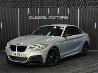 Used BMW M240i M Sport 340 HP (250 kW) 2016 Silver Coupe