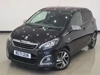 Used Peugeot 108 Collection 72 HP (52 kW) 2021 Black Hatchback