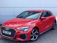 Used Audi A3 S-Line 2021 Red Sedan
