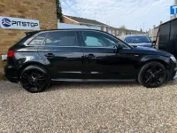 Used Audi A3 S-Line 184 HP (135 kW) 2016 Black Hatchback