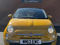 Used Fiat 500 Lounge 69 HP (50 kW) 2013 Yellow Hatchback