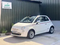 Used Fiat 500 Lounge 2010 White Cabriolet