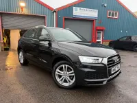 Used Audi Q3 S-Line 150 HP (110 kW) 2018 Black SUV