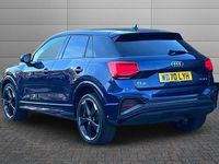 Used Audi Q2 Black Edition 150 HP (110 kW) 2021 Navarra blue SUV