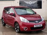 Used Nissan Note N-TEC 90 HP (66 kW) 2013 Red MPV