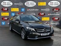 Used Mercedes C220 AMG line 170 HP (125 kW) 2017 Black Sedan