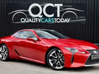 Used Lexus LC 500 Sport Line 477 HP (350 kW) 2018 Red Coupe