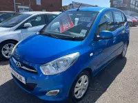 Used Hyundai i10 Active 86 HP (63 kW) 2011 Blue Hatchback