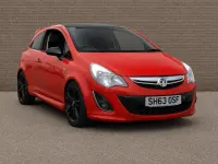 Used Vauxhall Corsa Edition 85 HP (62 kW) 2013 Red Hatchback