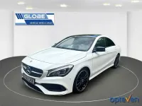 Used Mercedes CLA220 AMG line 2018 White Coupe