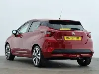 Used Nissan Micra Tekna 92 HP (67 kW) 2022 Red Hatchback