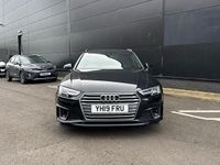 Used Audi A4 S-Line 245 HP (180 kW) 2019 Black Estate
