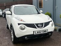 Used Nissan Juke Tekna 2013 White SUV