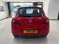 Used Vauxhall Corsa S 64 HP (47 kW) 2011 Red Hatchback