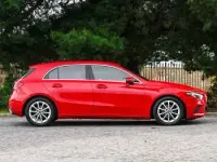 Used Mercedes A180 116 HP (85 kW) 2019 Red Hatchback