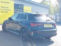 Used Audi A3 S-Line 110 HP (80 kW) 2023 Black Sedan