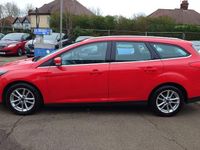 Used Ford Focus Zetec 2016 Red Estate