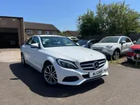 Used Mercedes C200 136 HP (100 kW) 2015 White Sedan