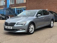 Used Skoda Superb SE 150 HP (110 kW) 2018 Grey Hatchback