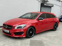 Used Mercedes CLA220 AMG 177 HP (130 kW) 2016 Red Coupe