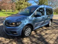 Used VW Caddy Life 101 HP (74 kW) 2016 Blue MPV